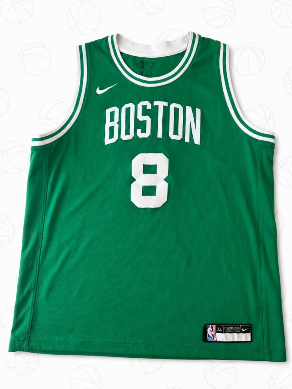 Nike Boston Celtics Kemba Walker #8 NBA Jersey Youth XL 18-20 Green